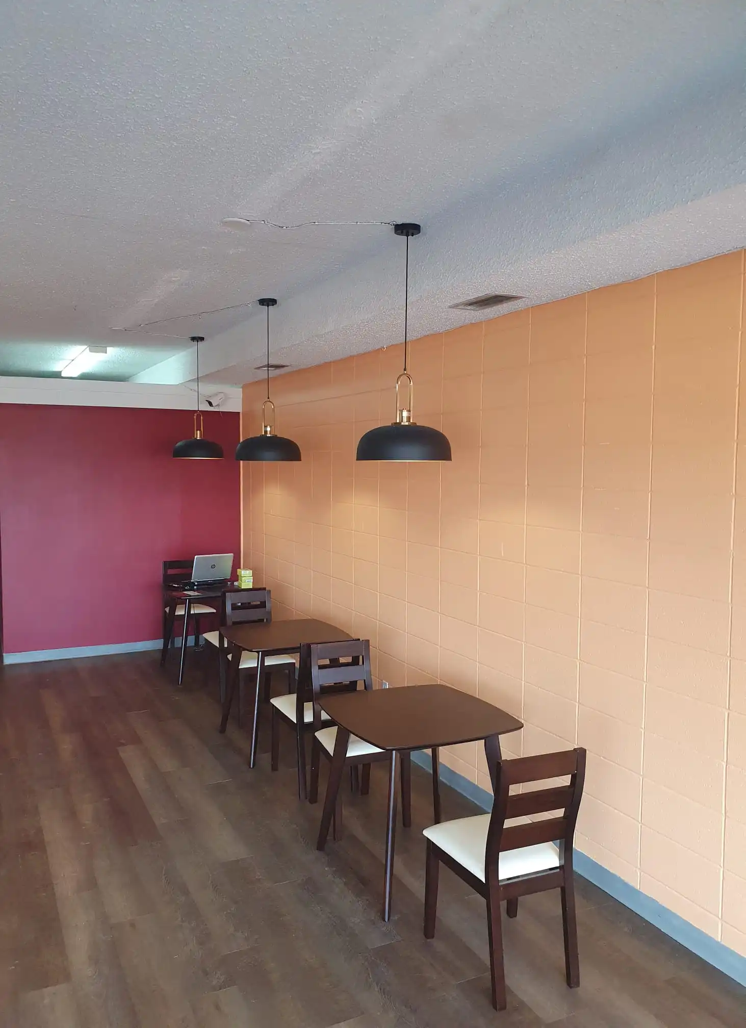 Fresh burrito at Parrilla Inc Mexican restaurant in Camrose, AB